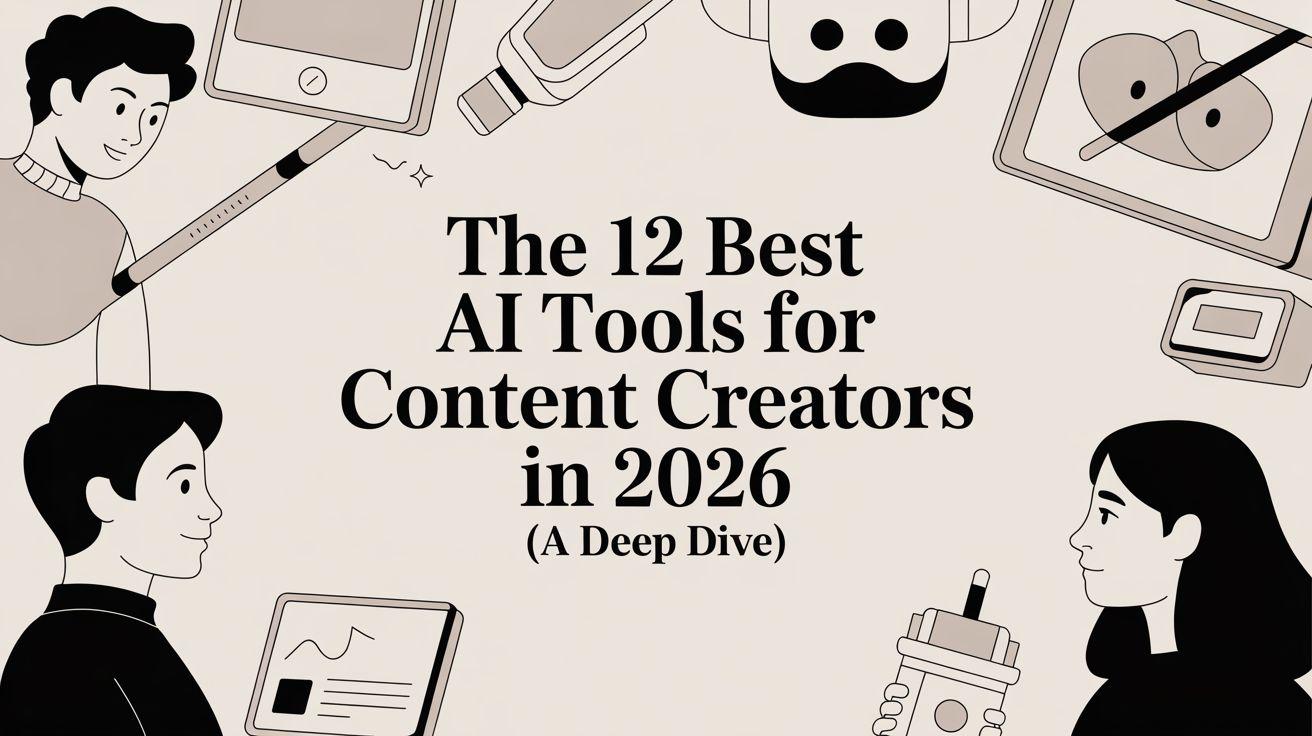 The 12 Best AI Tools for Content Creators in 2026 (A Deep Dive)