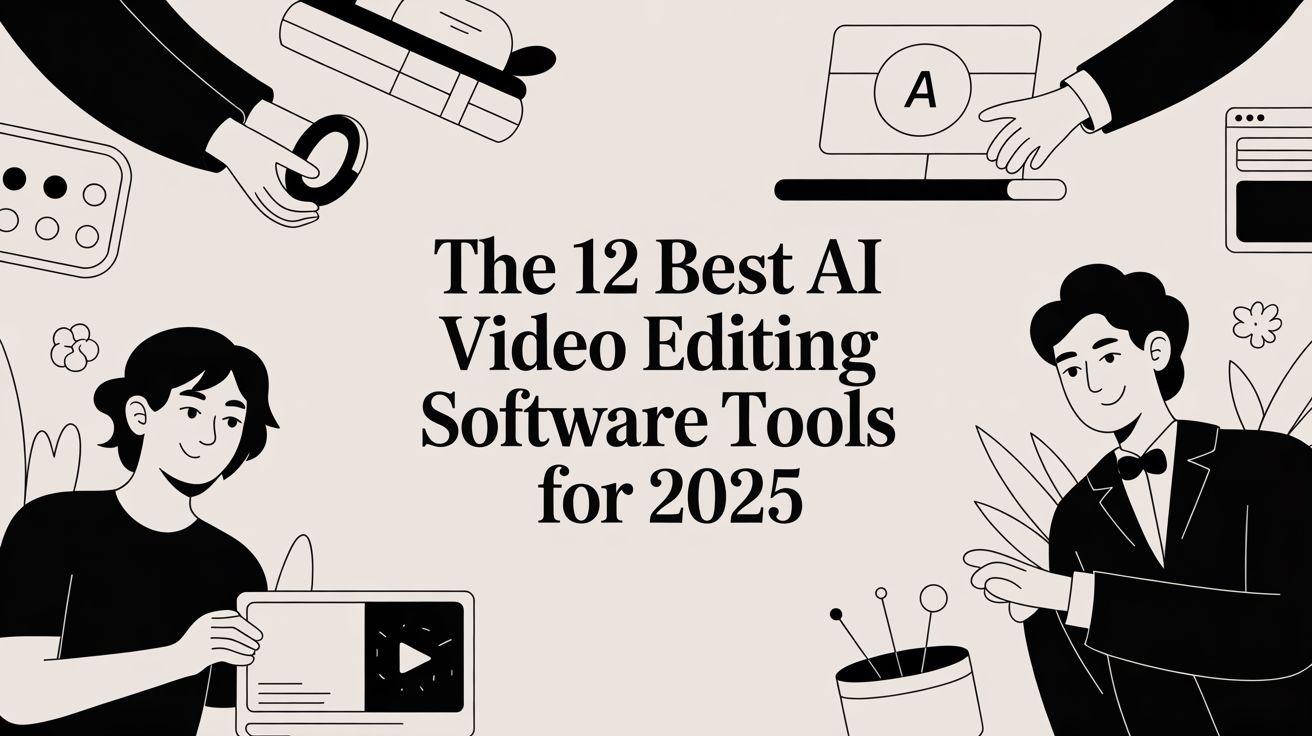 The 12 Best AI Video Editing Software Tools for 2025
