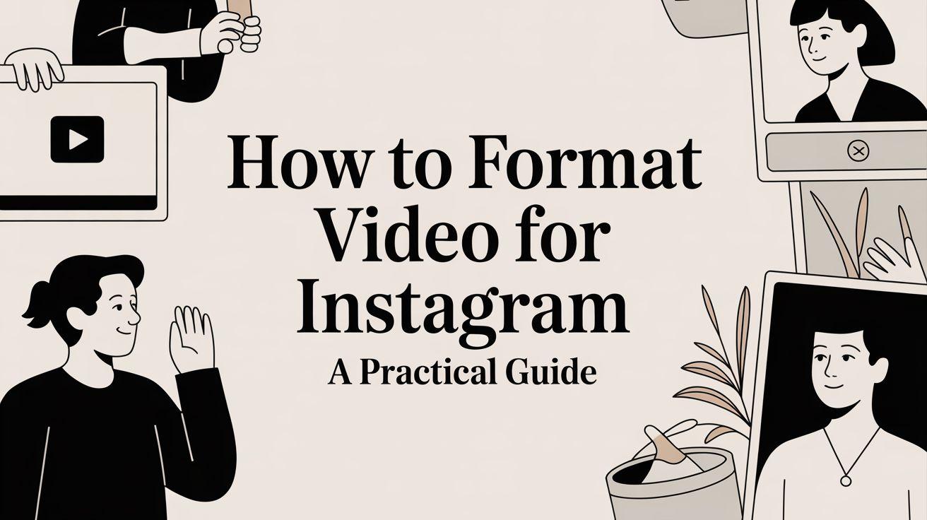 How to Format Video for Instagram: A Practical Guide