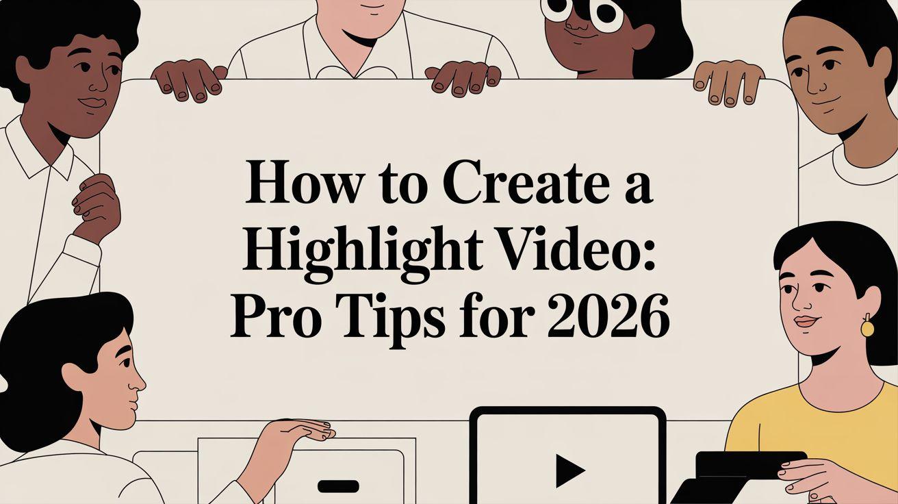 How to Create a Highlight Video: Pro Tips for 2026