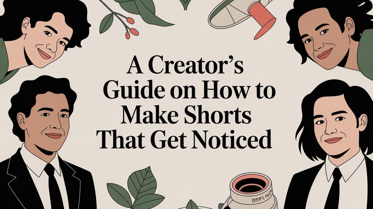A Creator's Guide on How to Make Shorts That Get Noticed