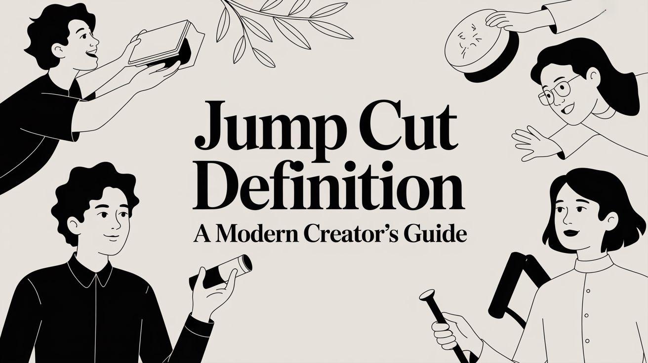Jump Cut Definition: A Modern Creator's Guide