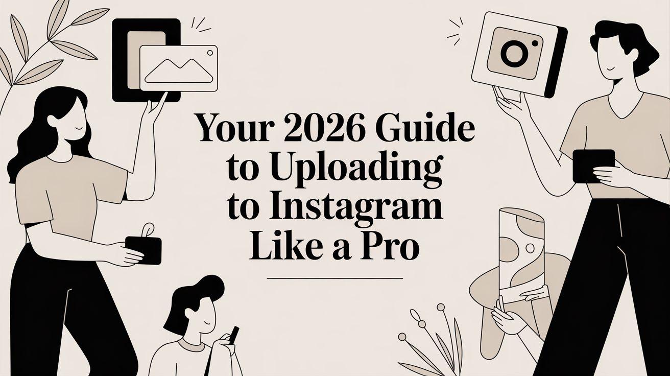 Your 2026 Guide to Uploading to Instagram Like a Pro