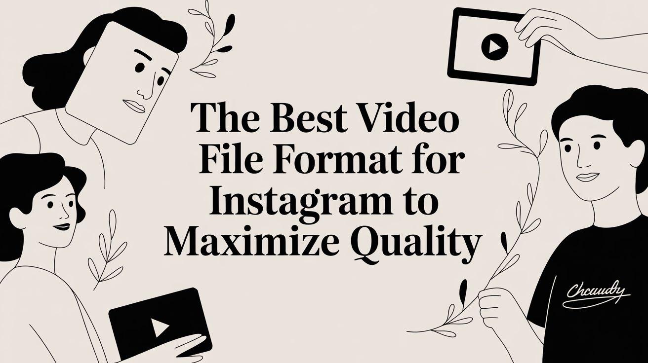 The Best Video File Format for Instagram to Maximize Quality