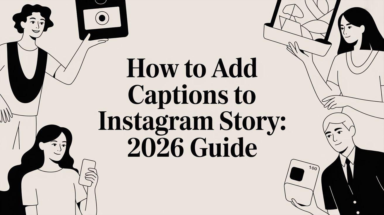 How To Add Captions To Instagram Story: 2026 Guide